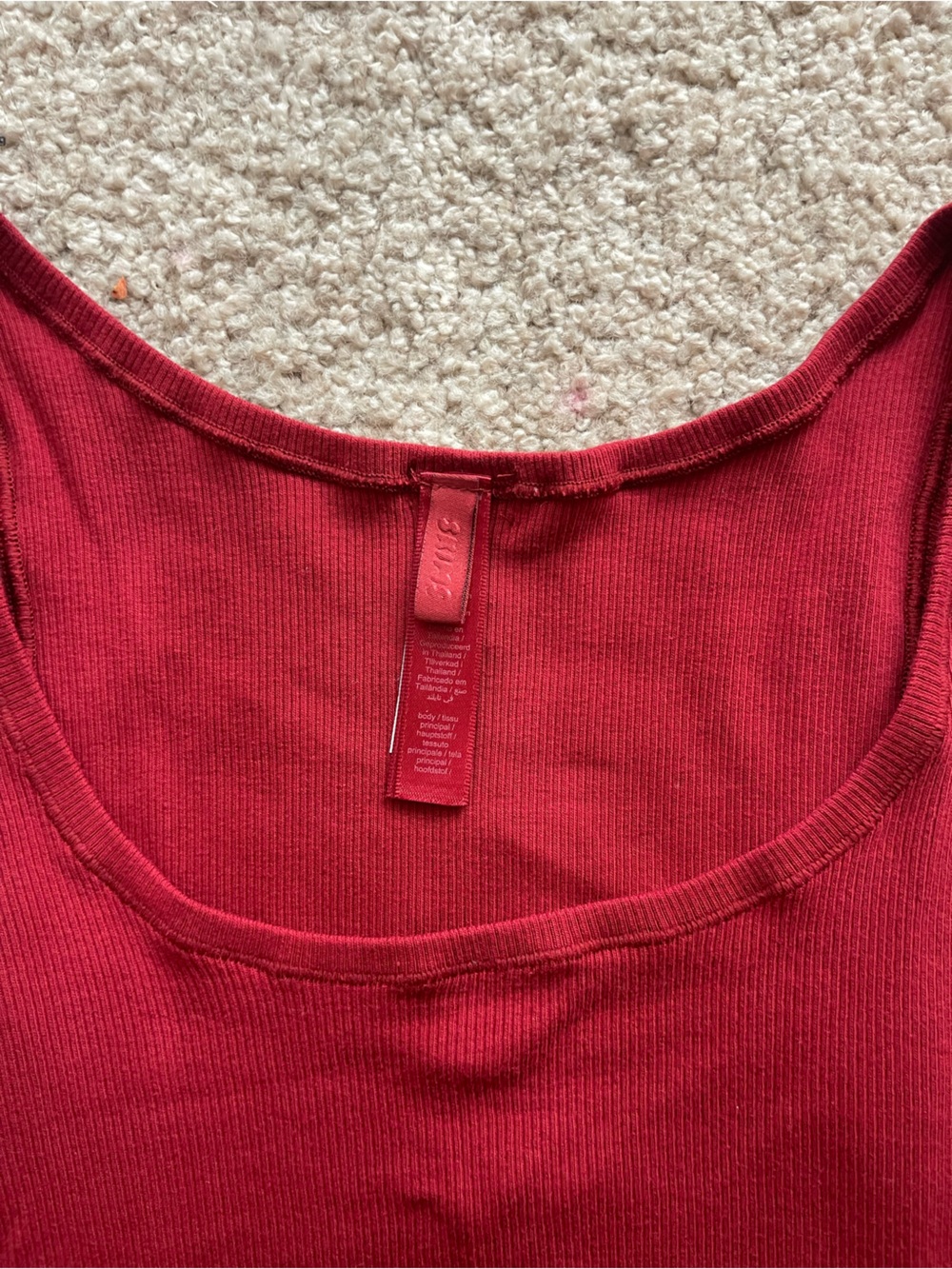 skims ribbed tank top - Picture 3 of 4